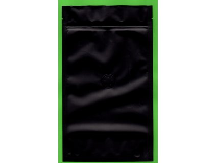 Vrecká na kávu čierne zip + ventil 250 g