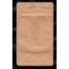 Kapsy na kávu hnědé, zip + ventil 250 g