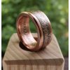 Aztec Cu CoinRings CZ prsten z mince unikatni originalni stribrne prsteny snubni zasnubni pro muze bronzove pro zeny zazitkove remeslne kurzy Jesenik darek vanoce vyroci 10