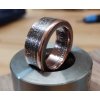 Aztec Cu CoinRings CZ prsten z mince unikatni originalni stribrne prsteny snubni zasnubni pro muze bronzove pro zeny zazitkove remeslne kurzy Jesenik darek vanoce vyroci 4