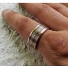 Aztec Cu CoinRings CZ prsten z mince unikatni originalni stribrne prsteny snubni zasnubni pro muze bronzove pro zeny zazitkove remeslne kurzy Jesenik darek vanoce vyroci 9