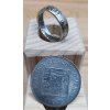 Desetikoruna CoinRings CZ prsten z mince unikatni originalni stribrne prsteny snubni zasnubni pro muze bronzove pro zeny zazitkove remeslne kurzy Jesenik darek vanoce vyroci9