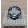 Desetikoruna CoinRings CZ prsten z mince unikatni originalni stribrne prsteny snubni zasnubni pro muze bronzove pro zeny zazitkove remeslne kurzy Jesenik darek vanoce vyrocid