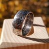 Desetikoruna CoinRings CZ prsten z mince unikatni originalni stribrne prsteny snubni zasnubni pro muze bronzove pro zeny zazitkove remeslne kurzy Jesenik darek vanoce vyroci