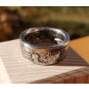 Liberty CoinRings CZ prsten z mince unikatni originalni stribrne prsteny snubni zasnubni pro muze bronzove pro zeny zazitkove remeslne kurzy Jesenik darek vanoce vyroci 3