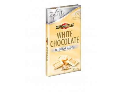 Bílá čokoláda bez cukru 75g