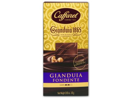Čokoláda Gianduia Dark 80g