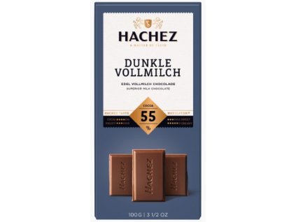 HACHEZ-mléčná čokoláda 55% 100g