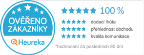 Heuréka ověřeno zákazníky
