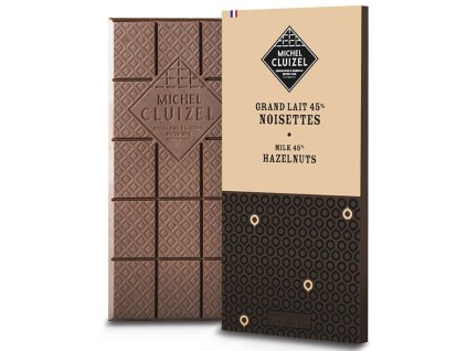 michel cluizel cokolada lait hazelnuts tabulka.cokobanka.cz