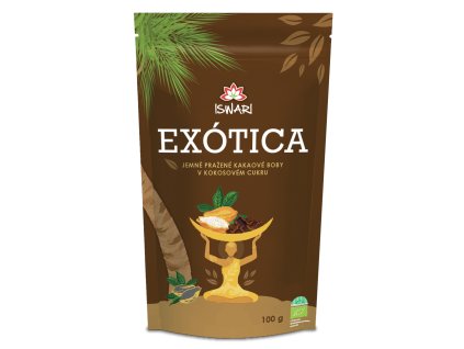 iswari exotica kakaove boby v kokosovem cukru