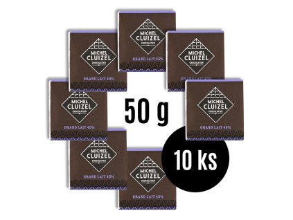 michel cluizel minicokoladky grand lait 45 10ks cokobanka cz 1024