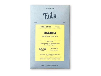 fjak sjokolade 100 horka cokolada uganda 60 g