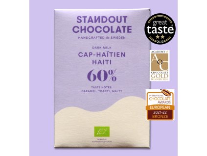 standout chocolate mlecna cokolada haiti cap haitien 60 front cokobanka cz 1024