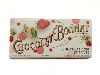 horka cokolada bonnat et fraise 65