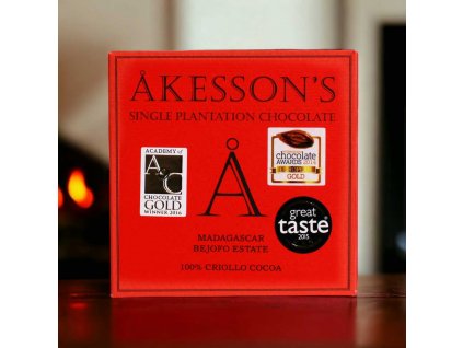 Akesson Madagascar Bejofo Estate 100 prozent kakaomasse compo chocolats de luxe de 60 AS01012