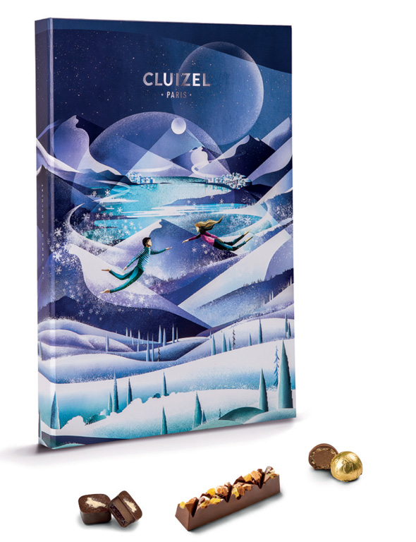 Adventní kalendář Michel Cluizel Le Calendrier de l’Avent 2022