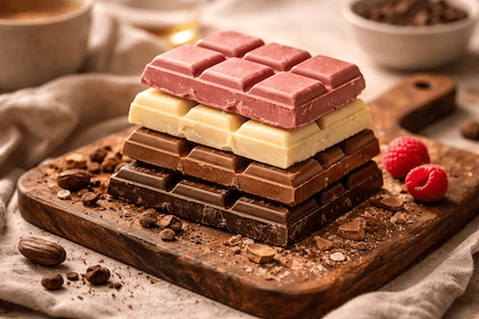 Průvodce světem čokolády: hořká, mléčná, bílá i ruby. Jak si vybrat tu pravou?