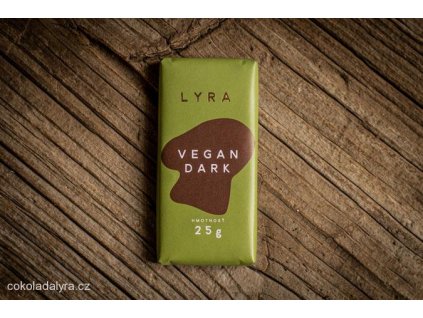 MINI VEGAN DARK 25g - hořká čokoláda 70%