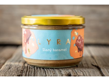 SLANÝ KARAMEL - SLEVA EXPIRACE - lískooříšková pasta se slaným karamelem
