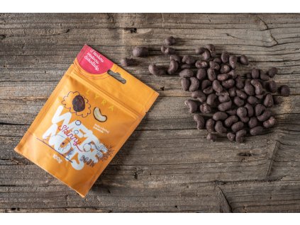 LYRA WE'RE NUTS Kešu v hořké čokoládě