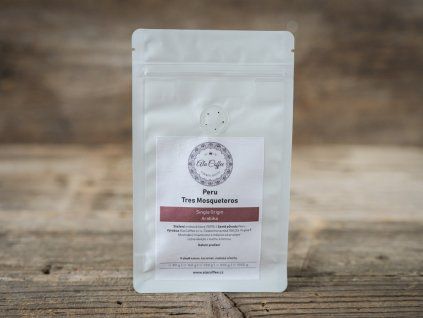 KÁVA PERU - TRES MOSQUETEROS - 100% Single Origin Arabica