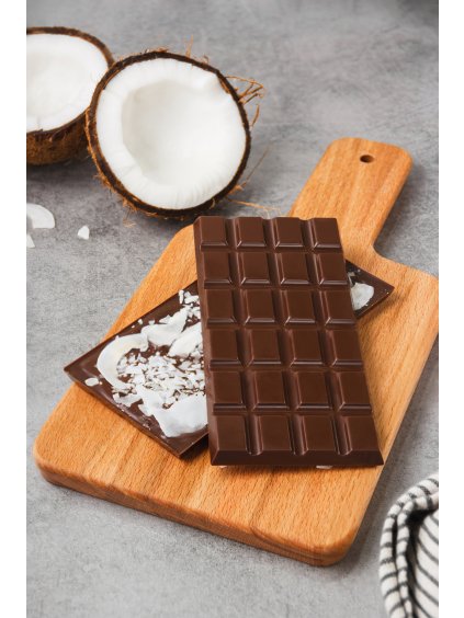 Mléčná čokoláda s kokosem