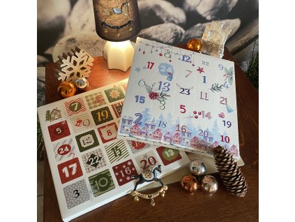 Adventní kalendář pralinkový
