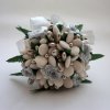 Velká XL (svatební) kytice bílo-stříbrná