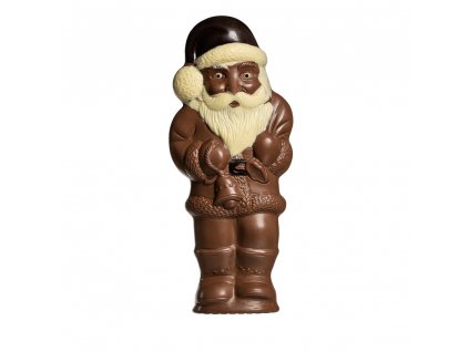 santa cokoladovy figurka vanoce vanocni santa velky 28cm 430g cokoladovna janek