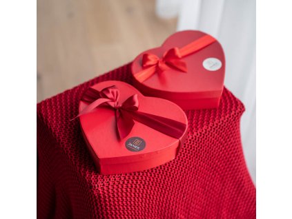 Bonboniéra - červené srdce