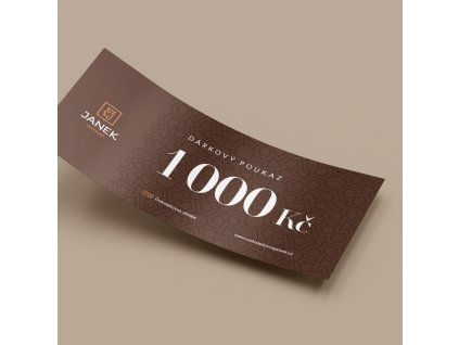 Elektronický dárkový poukaz - 1000kč,-