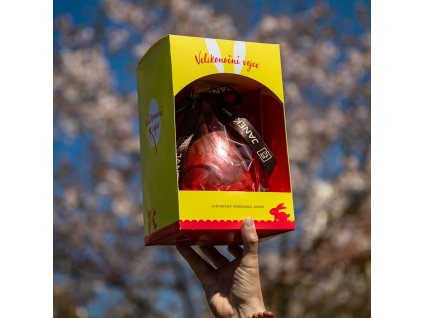 JANKOVO růžové vejce s malinami v bílé čokoládě