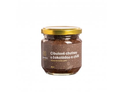Cibulové chutney s čokoládou a chilli