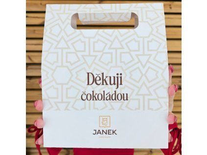 Dárkový box - Děkuji čokoládou