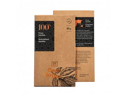 100% Bean to bar hořká čokoláda – Dominikánská republika