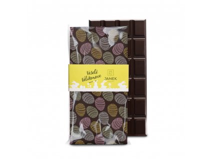 Hořká velikonoční čokoláda s potiskem