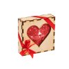 JANKOVO červené srdíčko plněné Lískovkou v KRABIČCE