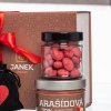 mandle obalene v ovocne cokolade maliny jahody 125g ve sklenicce valentyn darek cokoladovna janek