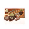 Čokoládová kolečka 4ks + kak. boby 4ks