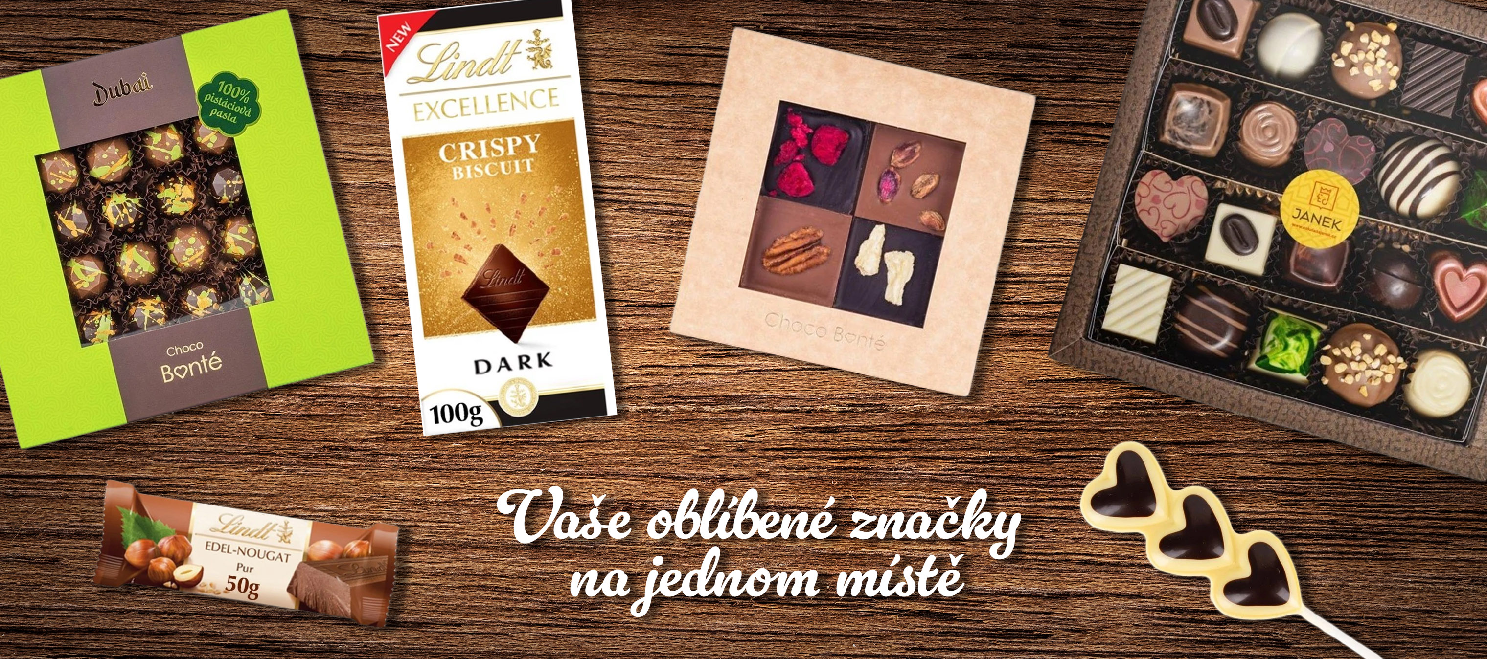Všechny cokolady