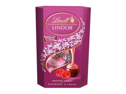 lindt lindor raspberry 200g