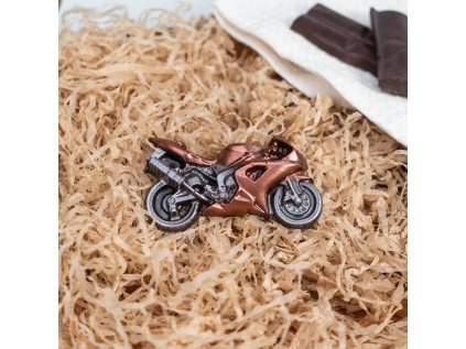 Chocolate motorcycle