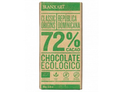 Blanxart Dominikánská Republika Tmavá 72% BIO