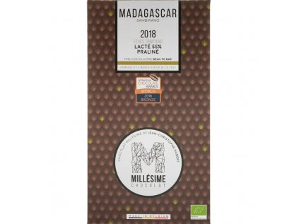 Millesime Madagascar 55 milk praline front 850x850 1