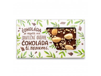 Čokoláda ti rozumí | 70% Dark chocolate with almonds