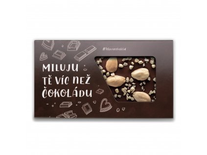 Miluji tě víc nez čokoládu | 59%       s mandlemi