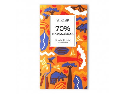 70% Bean To Bar tmavá čokoláda - Madagaskar