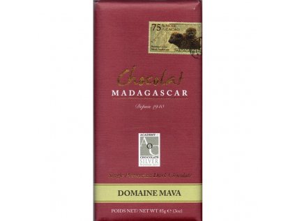 CHM0100 Chocolat Madagascar Domaine Mava 75 front 850x850 1