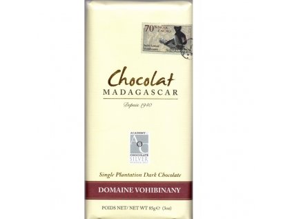 CHM0110 Chocolat Madagascar Domaine Vohibinany 70 front 850 x850